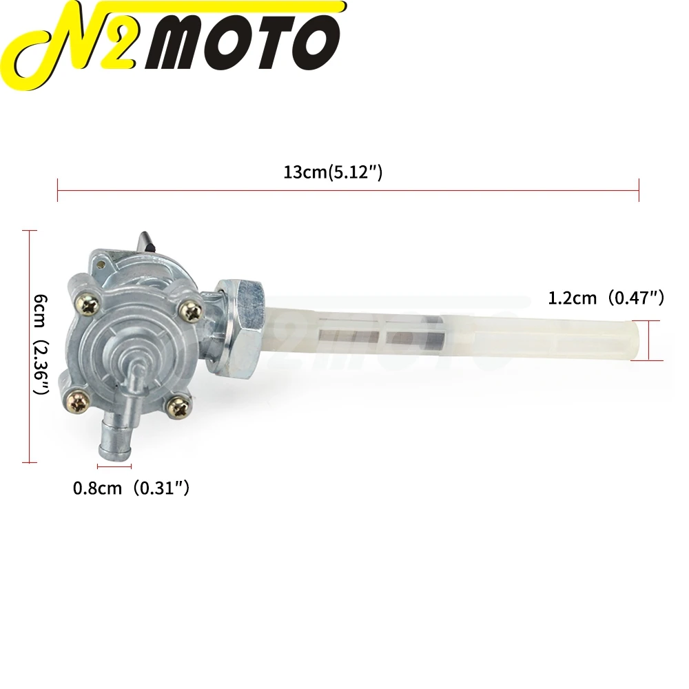 Motorcycle Tank Gas Fuel Valve Switch Petcock Tap 16950-MEM-674 For Honda VTX 1300 VTX1300C VTX1300T VTX1300R VTX1300S 2004-2009