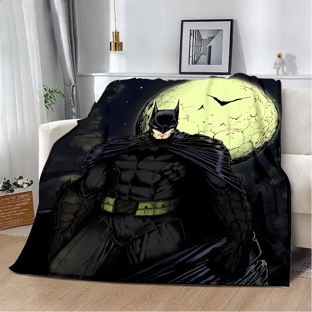 Vice City Batmans logo Printed Blanket Picnic Blankets Warm Blanket Soft and Comfortable Blanket Home Travel Birthday Gift 3