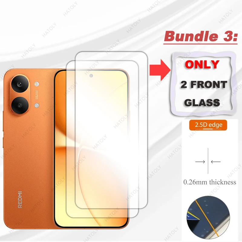 Enhanced Glass Protective Film - HD Clear Screen & Camera Lens Protector