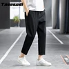 Summer Men Casual Pants Joggers Sweatpants Mens Solid Color Elastic Waist Trousers Fitness Sportswear Fashion Spring Sweatpants 1