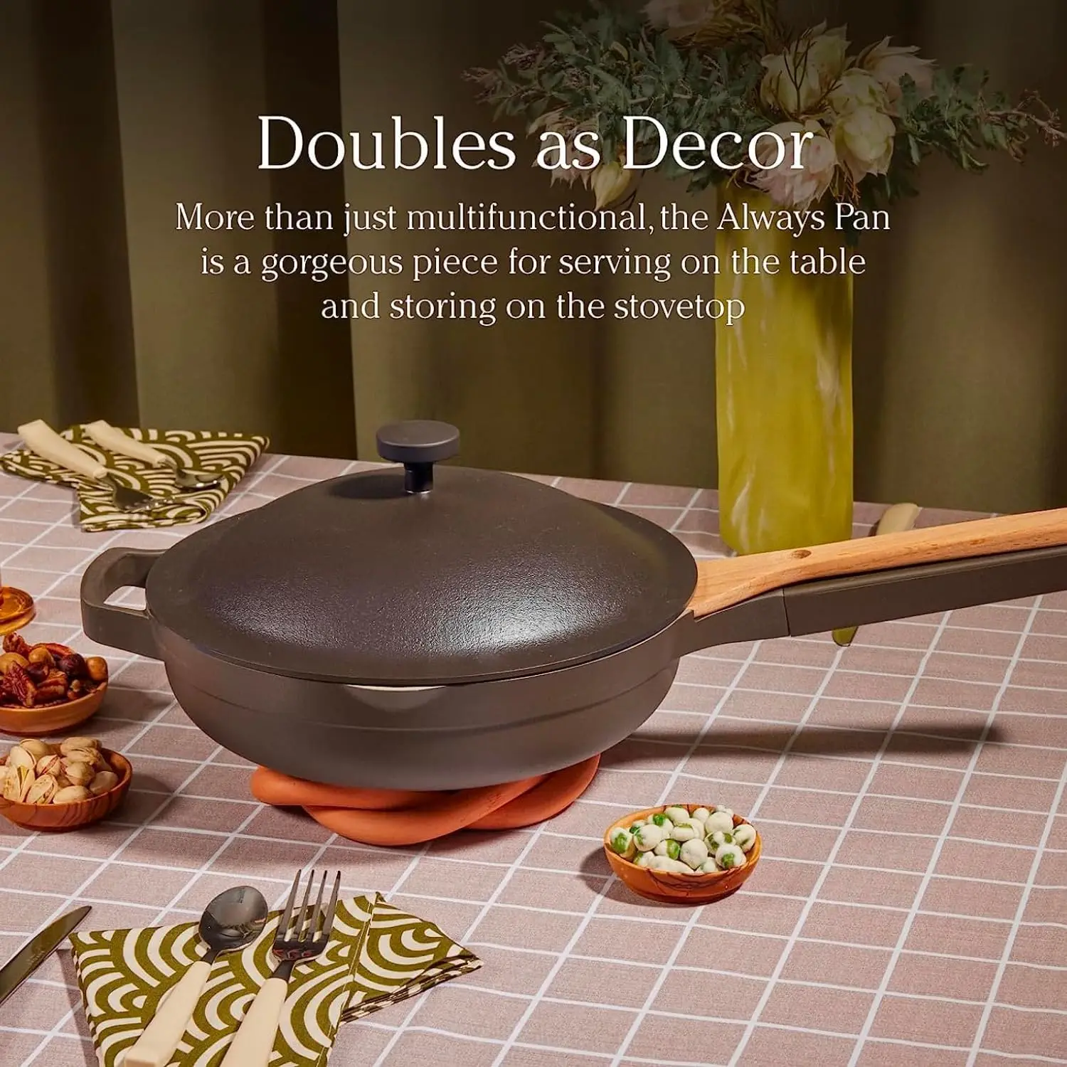 Nonstick, Toxin-Free Ceramic Cookware | Versatile Frying Pan, Skillet, Saute Pan | Stay-C 6