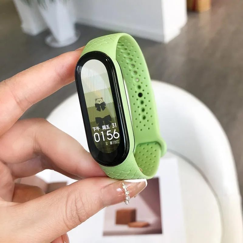 Silicone Braided Solo Loop Bracelet - Quick Replacement Sport Strap