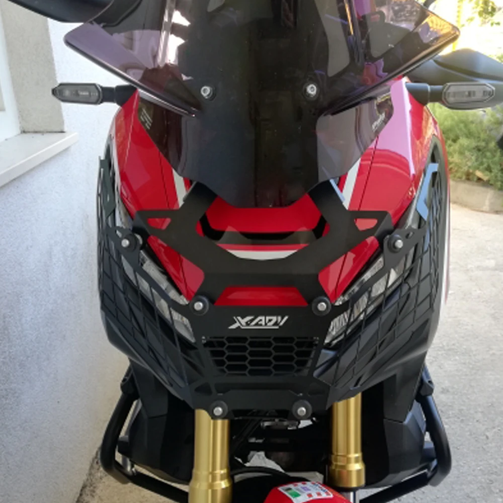 MotorcycleHeadlightHeadlampGrilleGrillShieldGuardCoverProtector