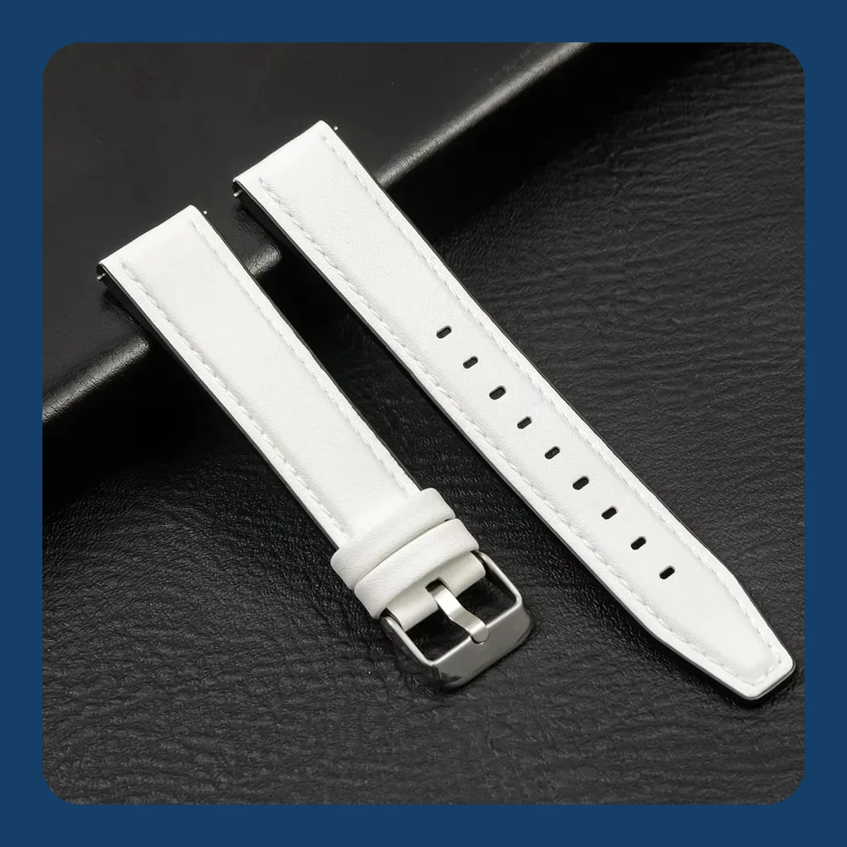 Versatile Silicone Watch Band - 20mm/22mm | Classic & Durable Strap