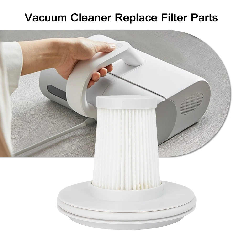 

Durable Filter Replace Supplies Sweeping Two PCS Washable White Cleaning Filter Household Mite Eliminator For XIAOMI