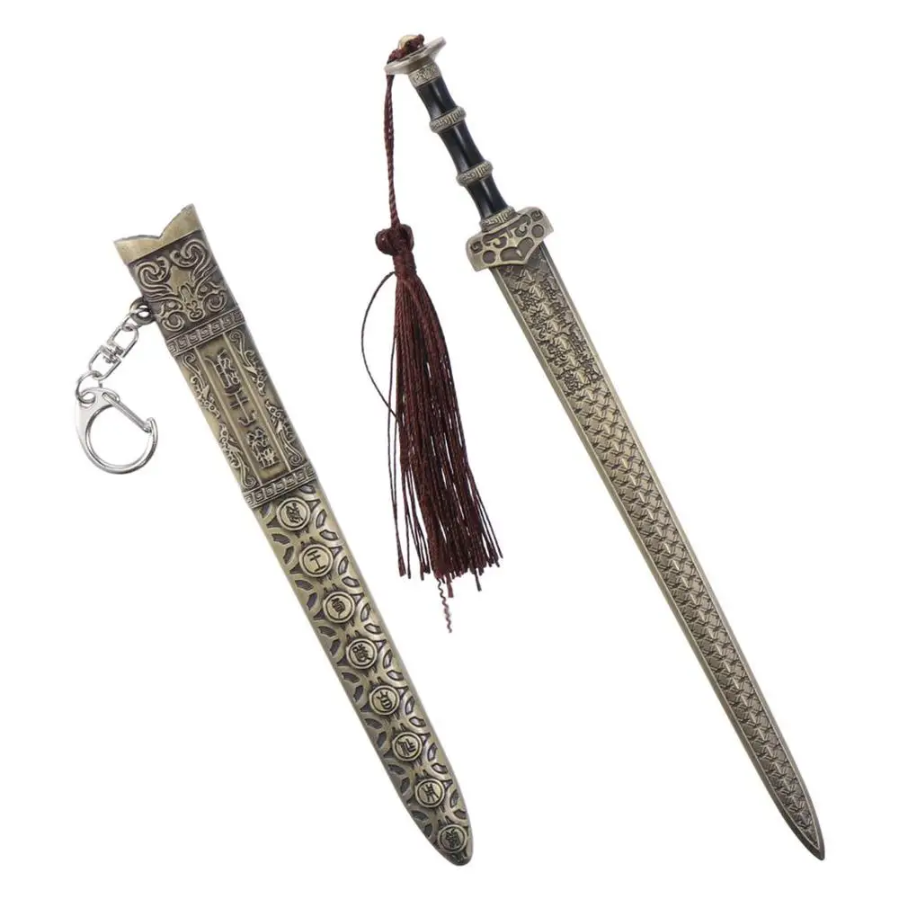 Ancient Sword with Sheath Weapon Mini Retro Sword Letter Opener Toy Sword Suitable for Opening Envelopes in The Office