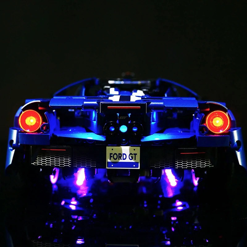 DIY LED Light Kit For LEGO 42154 Fords GT Super Sports Car Building Block Set（Only LED Light,Without Blocks Model） 3