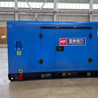 Groupe électrogène diesel silencieux personnalisé de 50 kW, station d'alimentation portable insonorisée pour la maison, le camping, la construction, énergie de secours 2