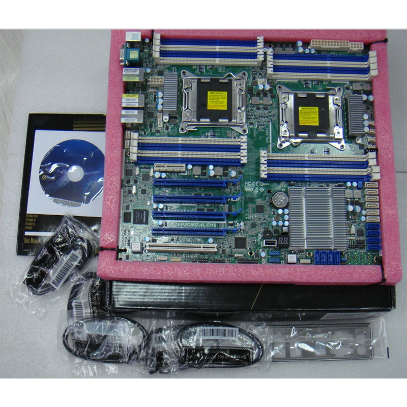 Two-Way Server Motherboard For AsRock EP2C602-4L/D16 LGA2011 Support Xeon 5-1600/2600/4600 V2 High Quality 6 Two-Way Server Motherboard For AsRock EP2C602-4L/D16 LGA2011 Support Xeon 5-1600/2600/4600 V2 High Quality - Image 4