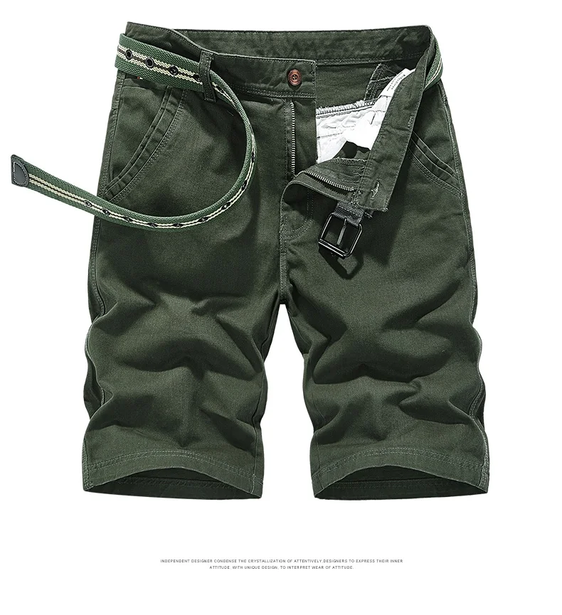 Mens Casual Shorts Summer Breathable Jogger Short Pants Male Military Cargo Tactical Shorts Man Fashion Cotton Loose Short Pants maamgic sweat shorts