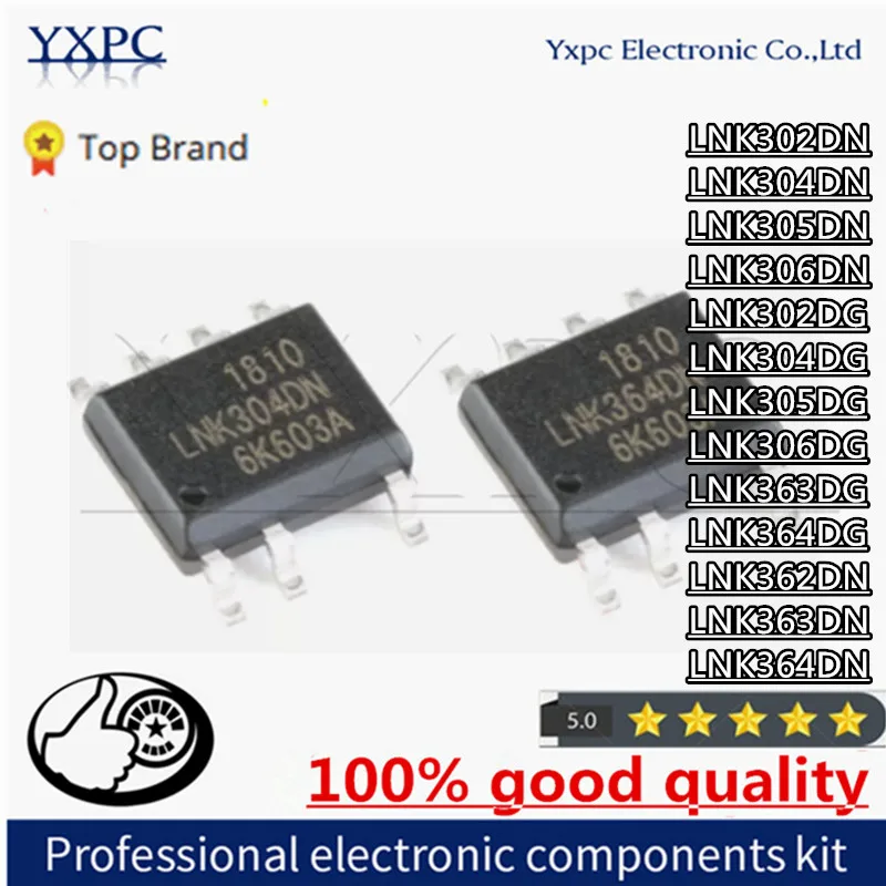 

10pcs LNK302DN LNK304DN LNK305DN LNK306DN LNK302DG LNK304DG LNK305DG LNK306DG LNK363DG LNK364DG LNK362DN LNK363DN LNK364DN SOP-7
