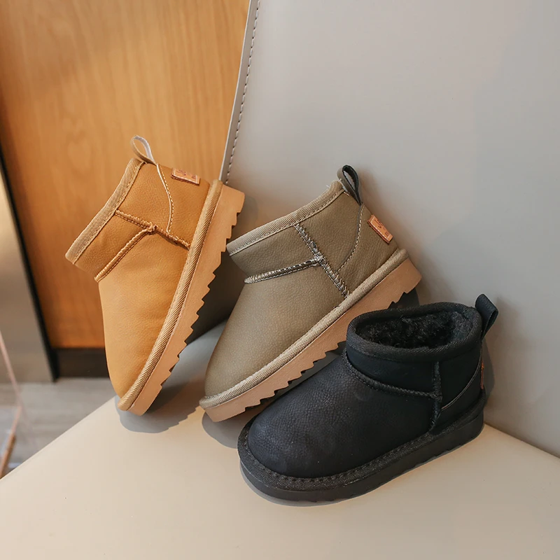 Cotton Thermal Winter Boots for Kids