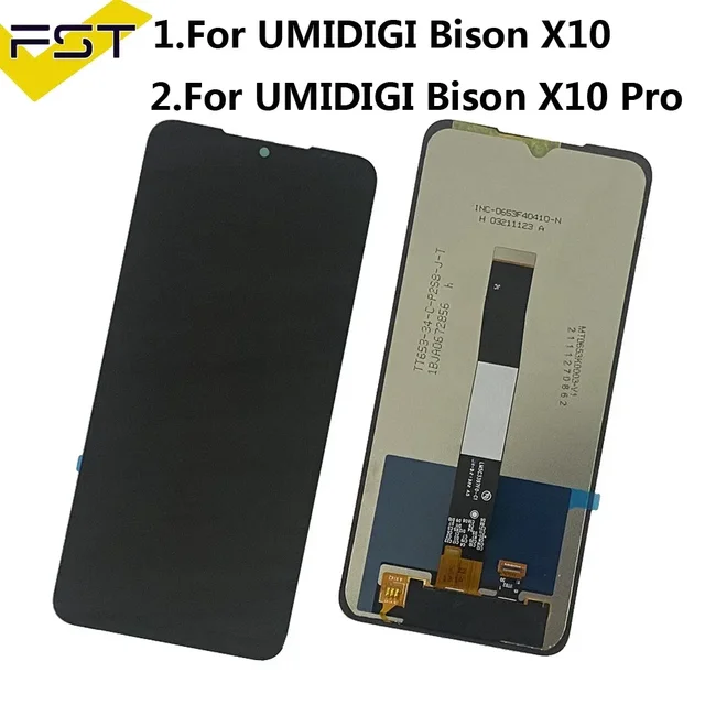 For UMIDIGI BISON X10 LCD Display+Touch Screen Digitizer 100%Original Tested LCD Screen Panel For BISON X10 Pro LCD X10Pro - Image 2