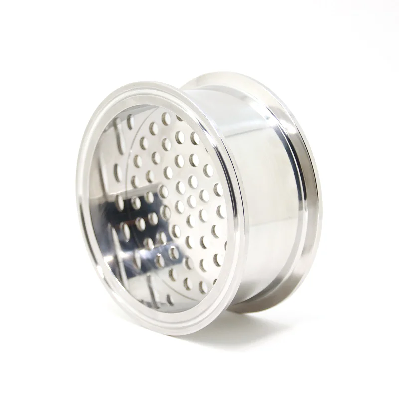 SAP SS304 tri-clamp spool welded filter plates Sanitary 1.5&ldquo; 2" 2.5&ldquo; 3&rdquo; 3.5&ldquo; 4&ldquo; 6&rdquo;High Pressure Sanitary Fitting with 6mm Holes pipe fitting water pipe fitting hose pipe fitting