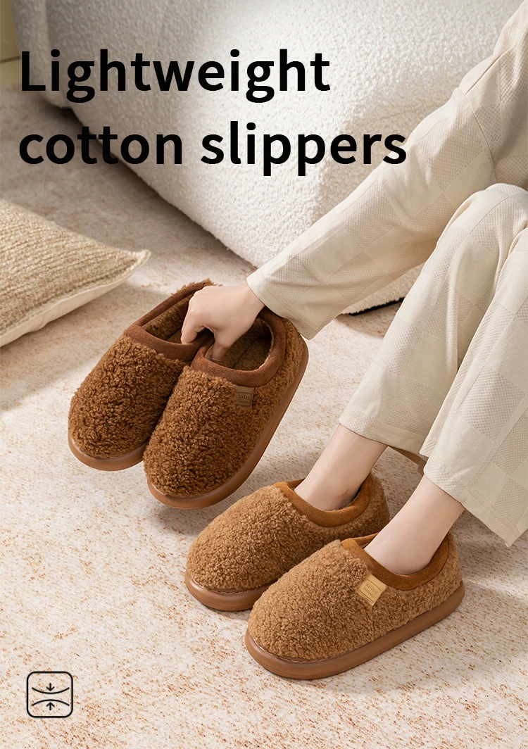 Cozy Fleece-Lined Slippers for Women