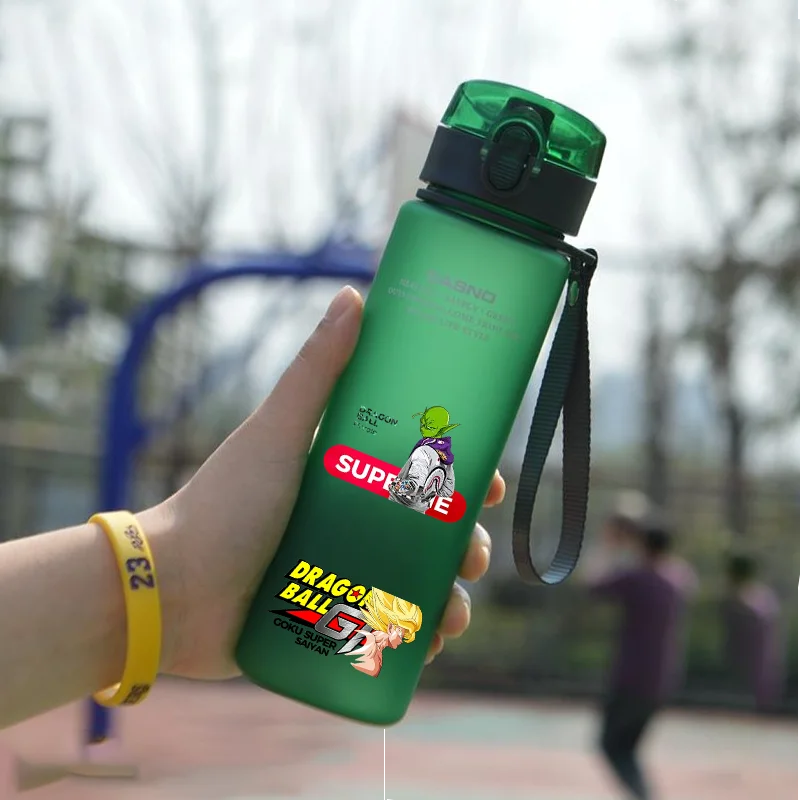 thumbnail image 1 of Nueva taza de agua de 560 ml de Anime Dragon Ball, taza de bebida portátil de gran capacidad para deportes al aire libre, botella de café, regalo para niños, 1 of 5