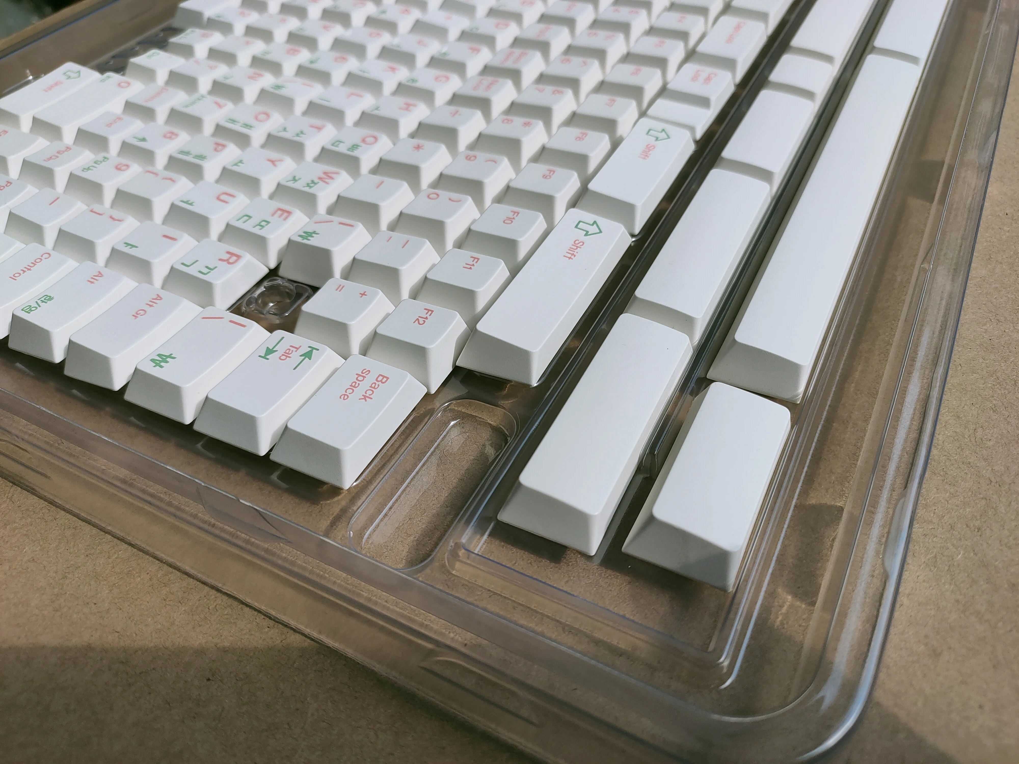 Keycaps, Perfil de Cereja, PBT, Dye Sub, 146 Chaves, Shenpo