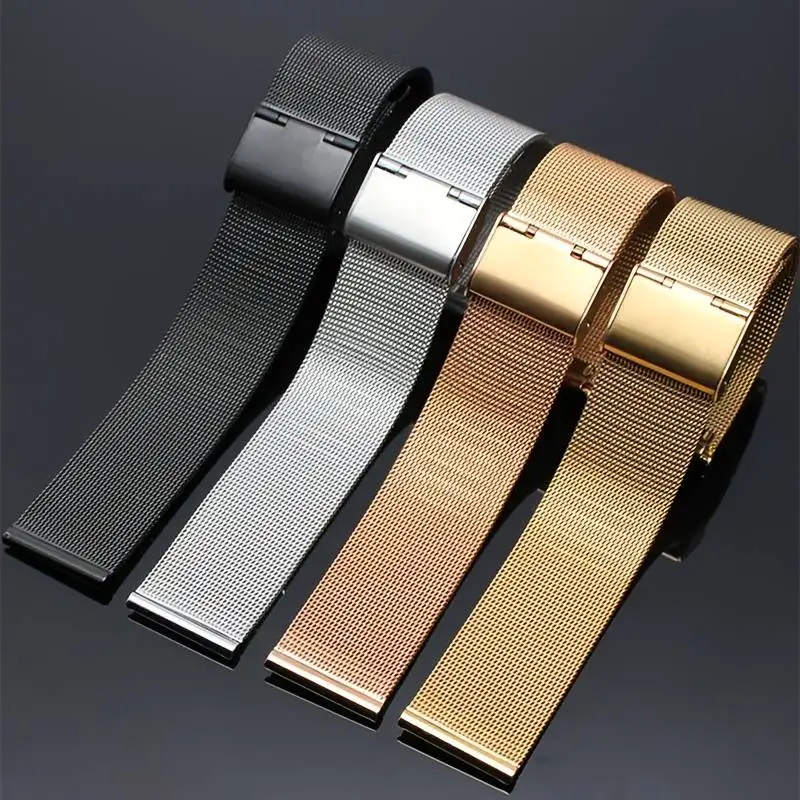 Premium Metal Band with Protective PC Case for Smartwatch - 40mm/44mm