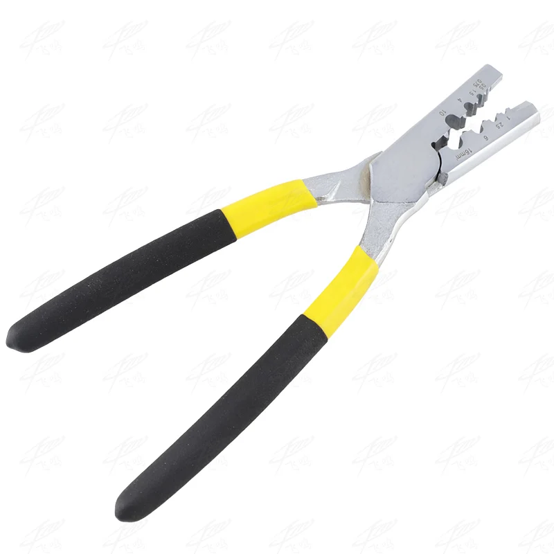 절연 및 비절연 페룰 단자용 PZ0.5-16 와이어 압착 플라이어, 압착 용량 0.5-16 mm2 AWG 20-5 도구