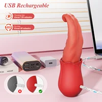 Wiggle Zunge lecken Vibrator für Frauen Blowjob Simulation weiches Silikon Klitoris Nippel Stimulator weibliche Masturbation Sexspielzeug 6