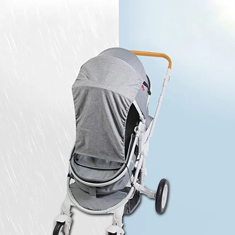 Universal Baby Stroller Accessories Windproof Waterproof UV Protection Sunshade Cover for Kids Baby Prams Car Outdoor Activities baby stroller accessories hooks