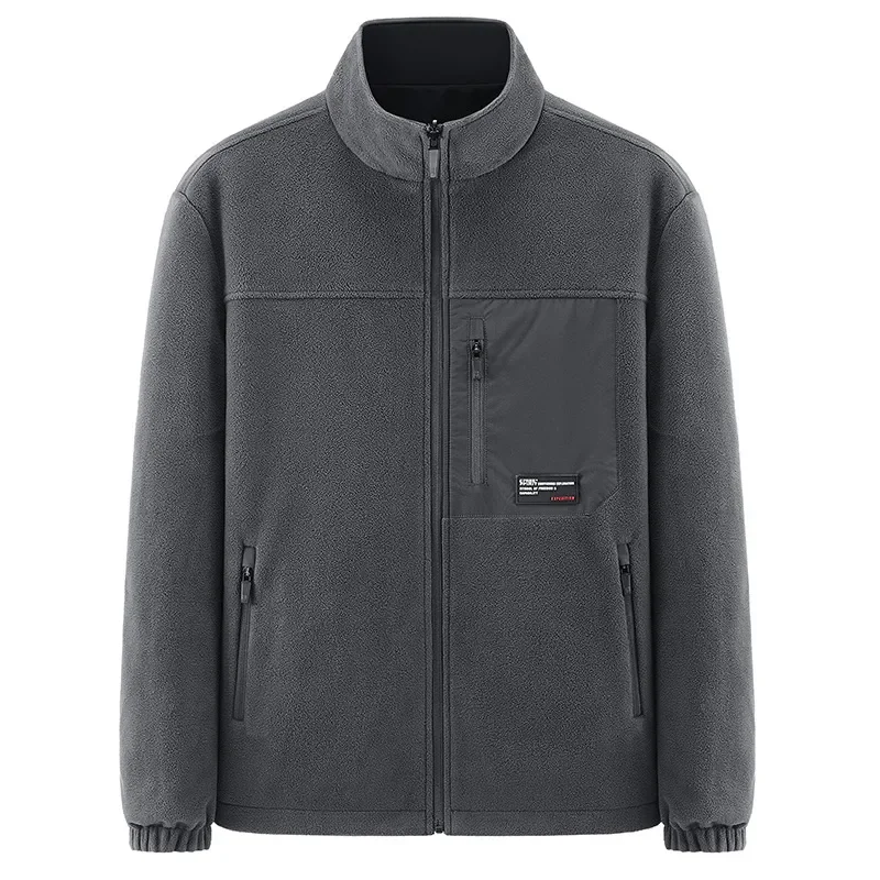 Winter Coat Man Fashion Casual Baseball Jacket Man Cold Retro Oversize Sport Withzipper Cardigan Windshield Sportsfor