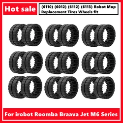 For irobot Roomba Braava Jet M6 (6110) (6012) (6112) (6113) Series Robot Mop Replacement Tires Wheels Fit