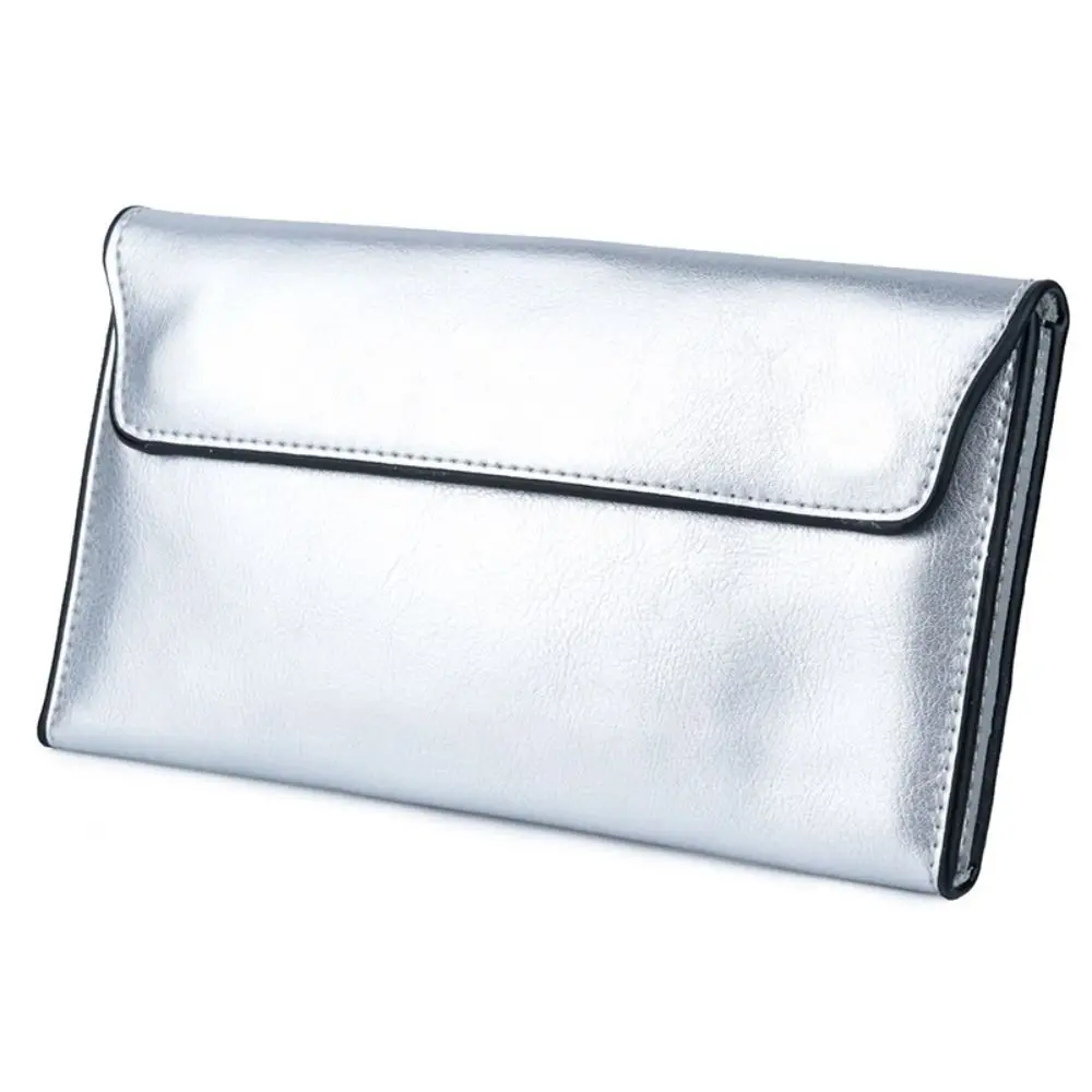 Elegant Slim Leather Women's Wallet – Large Capacity Coin Purse & Portable Clutch