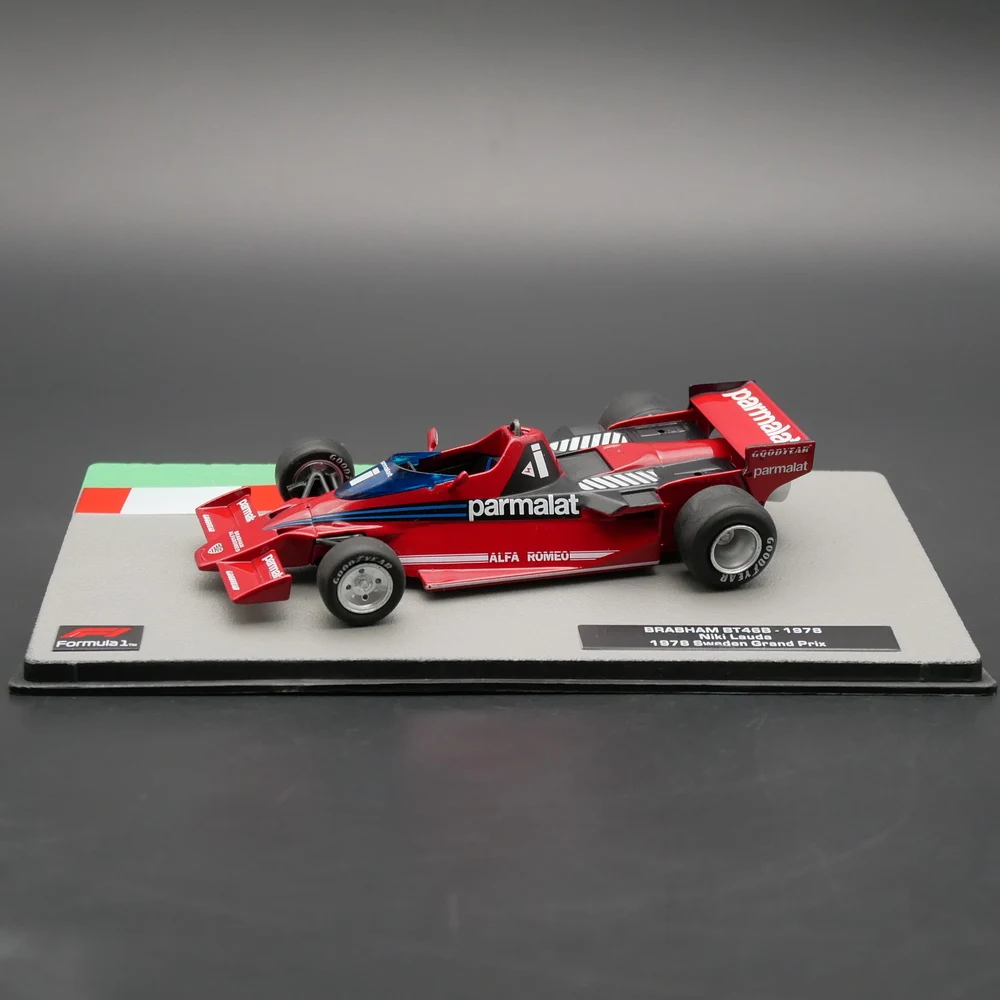 Miniature Voiture F1 Brabham BT46B Niki Lauda 1978 échelle 1:24 - Ixo/Hachette, Die-cast, Neuve