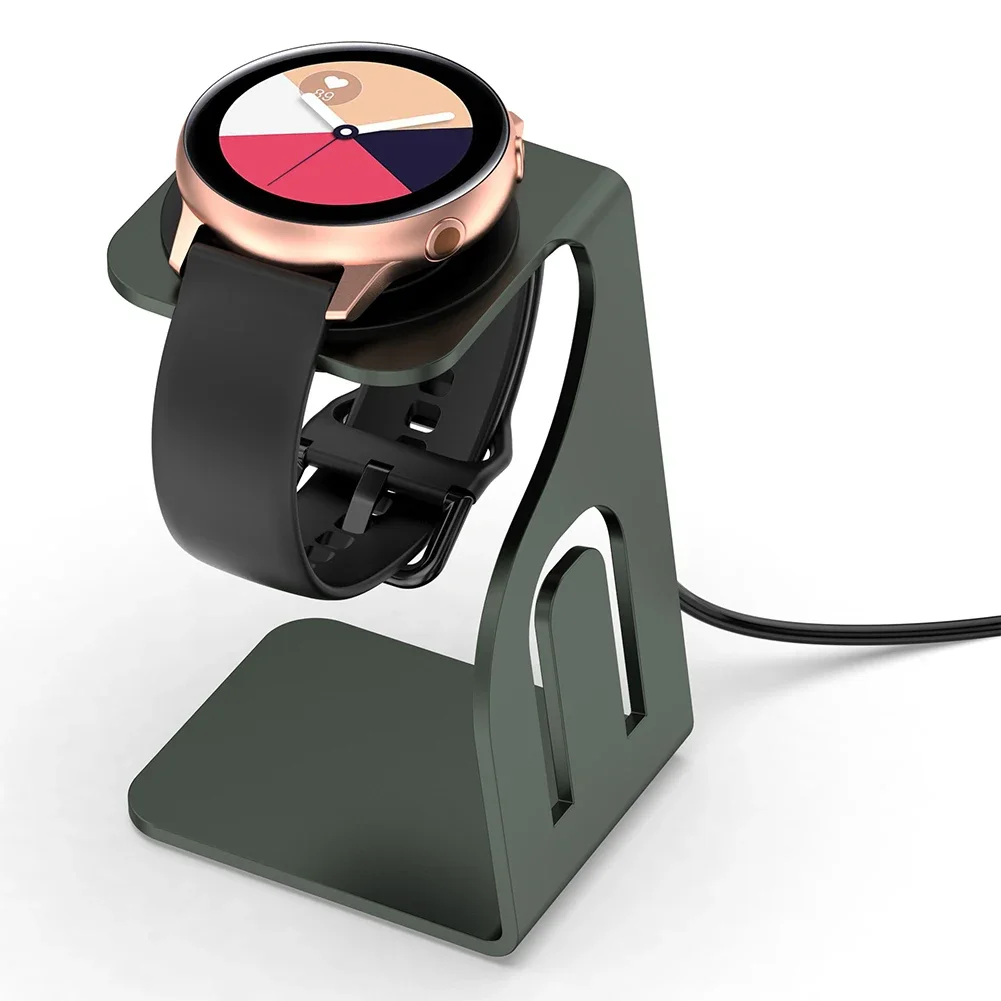 Sleek Metal Charging Stand and Cable Organizer