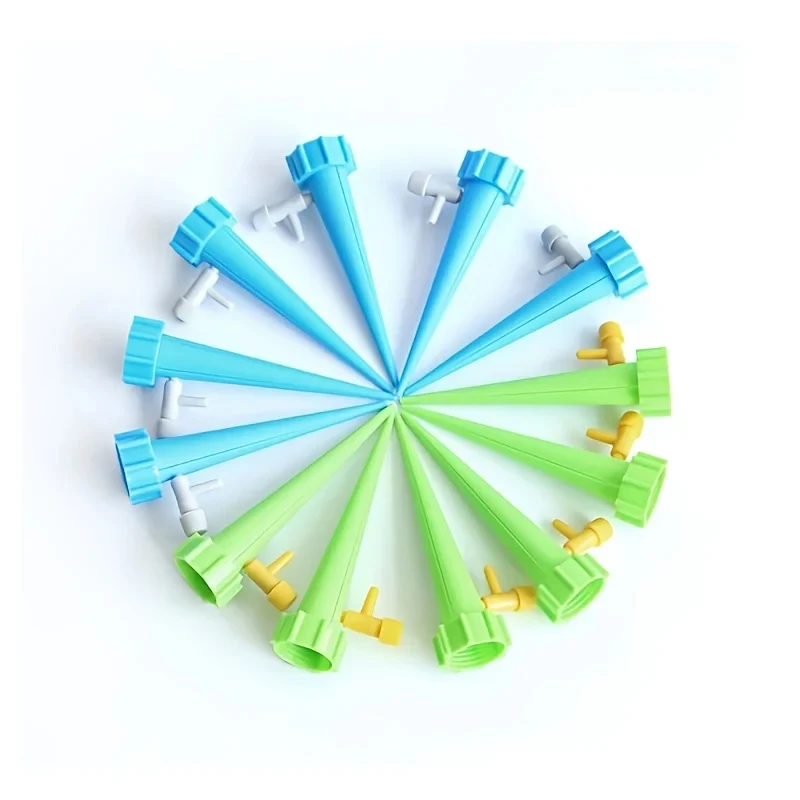 Self Watering Drippers 10 Packs Auto Irrigation Devices Vacation Automatic Plants Water System With Adjustable