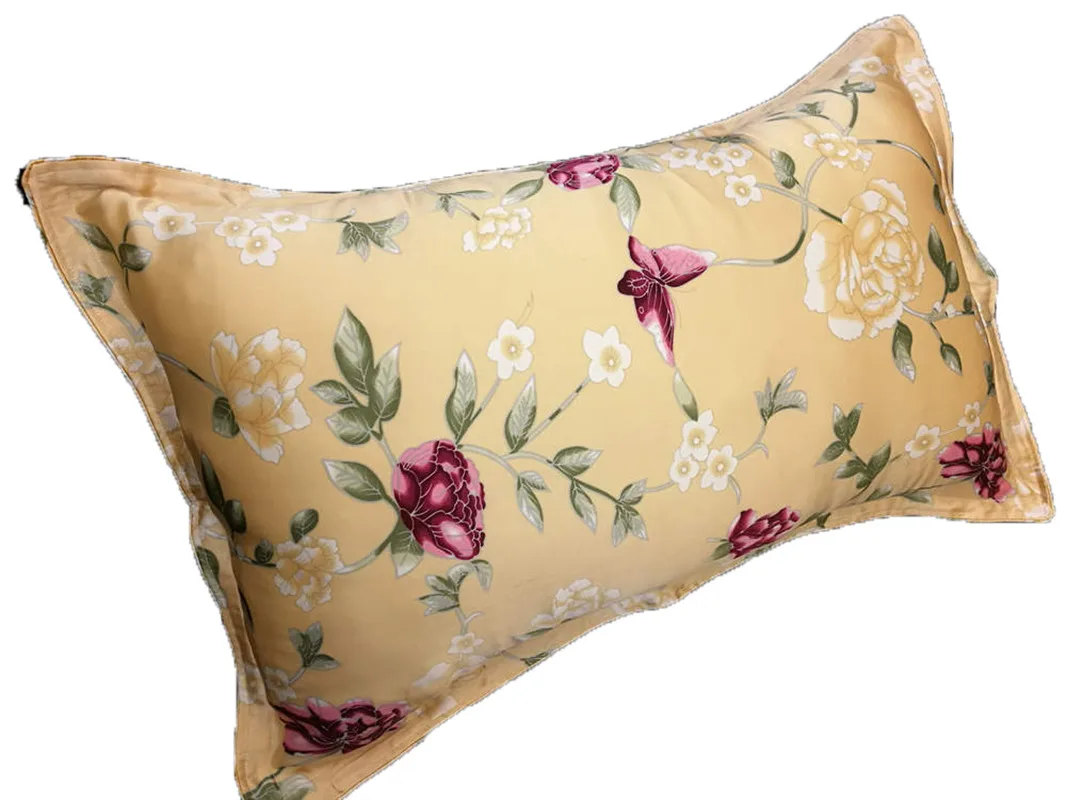 Silk Bedding Set 4pcs Mulberry Silk Duvet Cover Flat Sheet Pillowcase Pure Soft Silk Floral Color Many Sizes ls2106 3