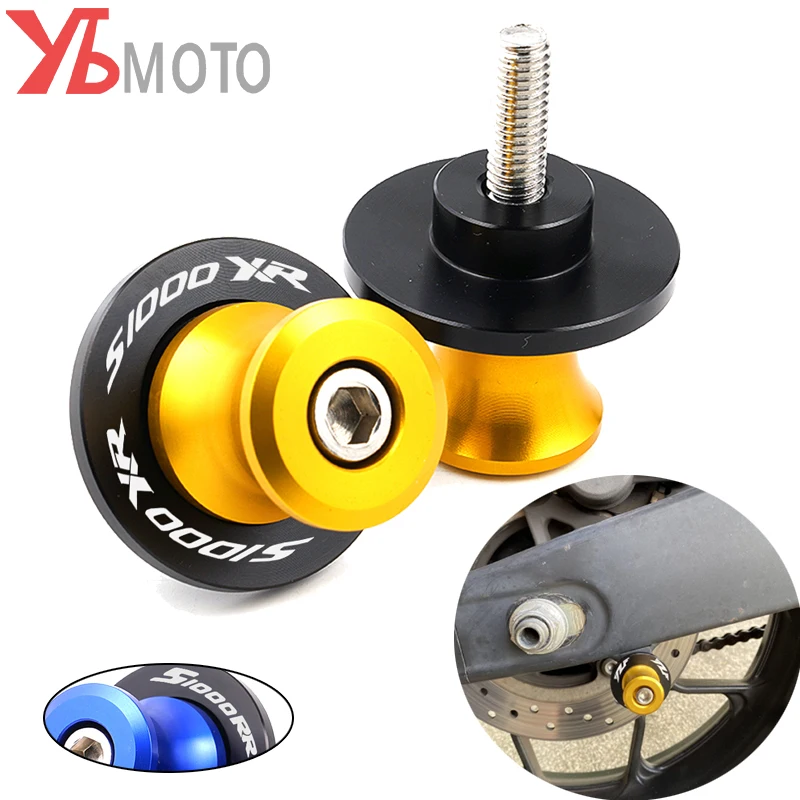 8MM S1000 RR XR Xe Máy Đầm Xòe Thanh Trượt CuộN Xoay Giá Tay Vít Cho Xe BMW S1000RR 2014 2019 2020 (Không Cho S1000XR 2021)