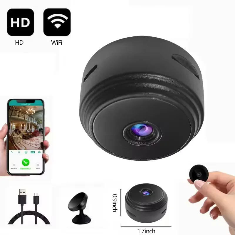 New A9 WiFi Mini Camera Wireless Video Recorder Security Protection Camera Smart Home Monitoring Camera For Infants And Pets 2