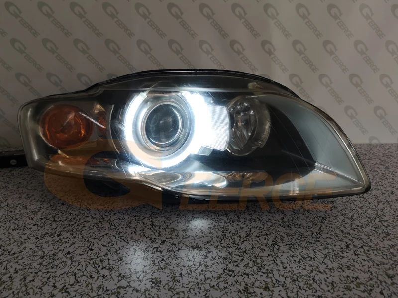 07 Audi A3audi A3 8pa A4 S4 Rs4 B7 Led Angel Eyes Kit - Emark Certified  Cob Halo Rings