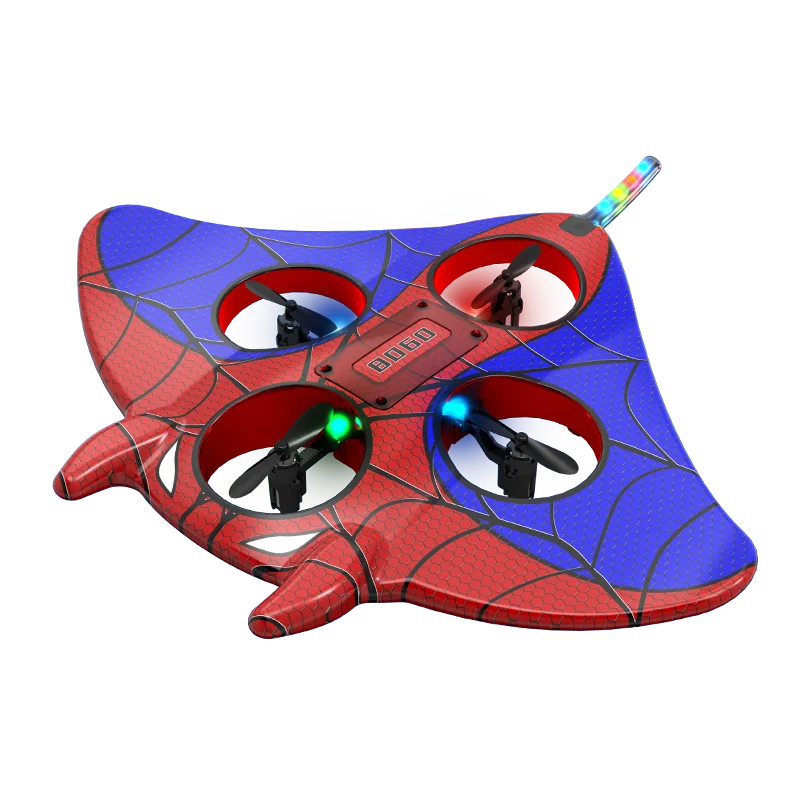 New Shatterproof Stunt Rolling Spider Manta Ray Foam Drone Children Toy Quadcopter Mode