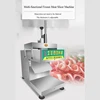 PBOBP Automatic Planing Feed Meat Lamb Slicer Beef Meatloaf Meat Cutting Machine Vegetable Mutton Rolls Grinder Slicing Cutter 4