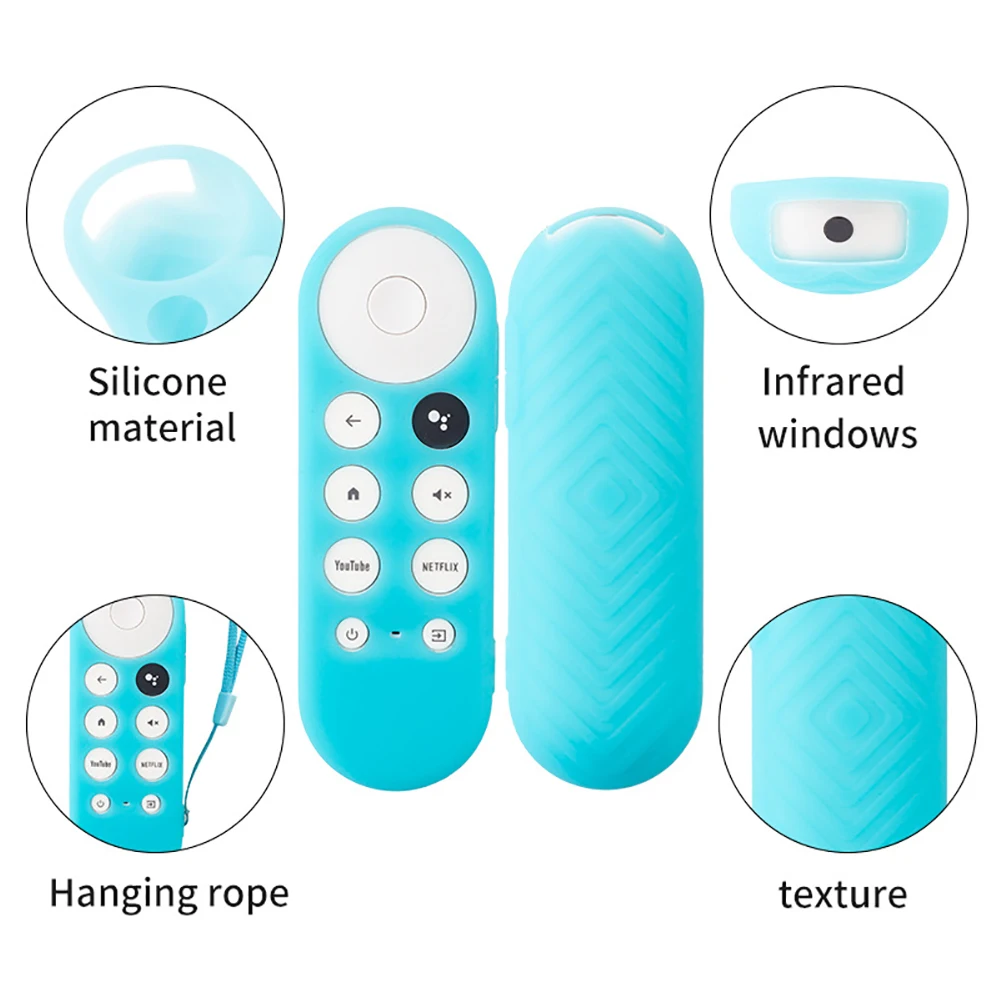 Silicone Case for Google Chromecast SmartTV Remote Control