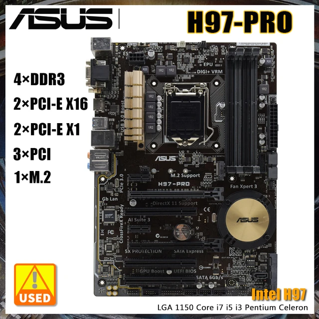 【動作品】マザーボードASUS H97-PRO