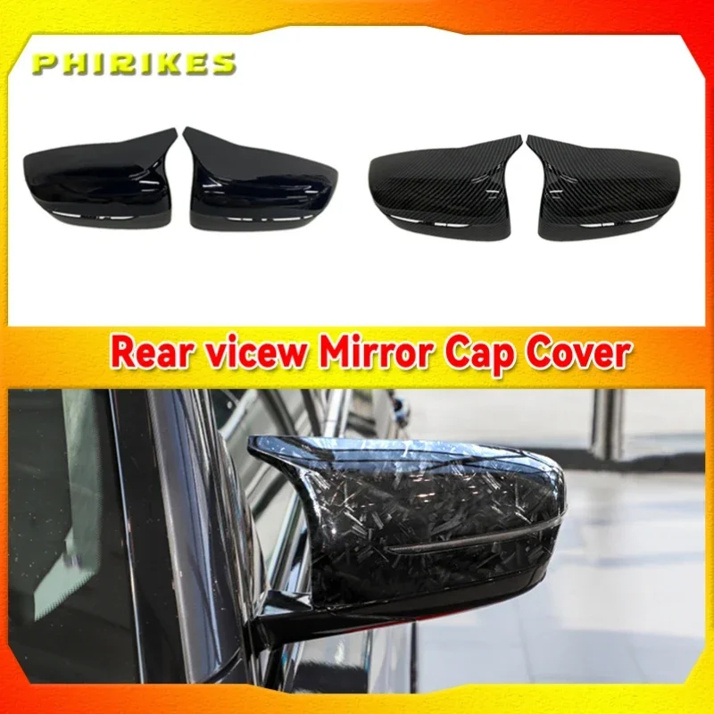 

Carbon Fiber Exterior Side Rearview Mirror Cover Trim For BMW 4 5 7 8-Series G20 G21 G28 G11 G12 G14 G15 G16 G30 G31 G38 G22
