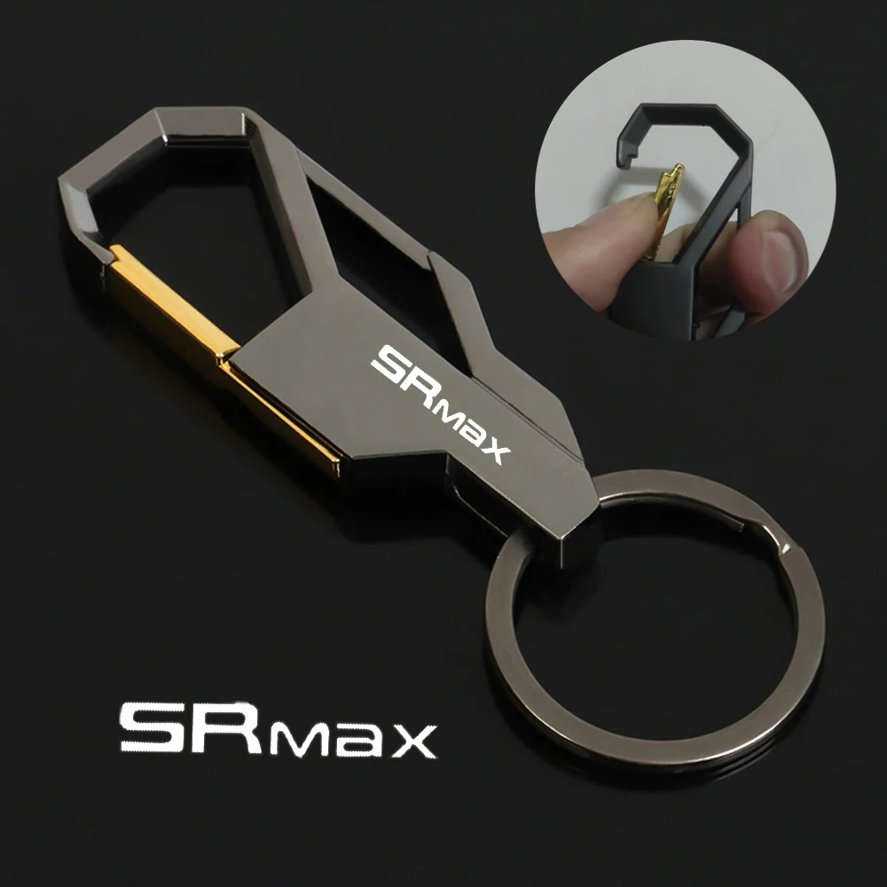 

For Aprilia SRMAX SR MAX 250 300 SRMAX250 SRMAX300 Motorcycle Keychain Waist Hanging Key Ring Metal KeyChains Accessories