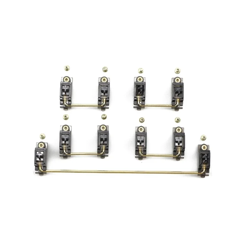 기계식 키보드 체리 MX 스위치 PCB 장착 스냅인 안정기 케이스 2U 6.25U 수정자 키 안정기 플레이트