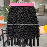 15A birman bouclés cheveux humains paquets cheveux vierges birmans vietnamien brut Extensions de cheveux humains 3C4A spirale bouclés paquets 1/3/4 Pc 5