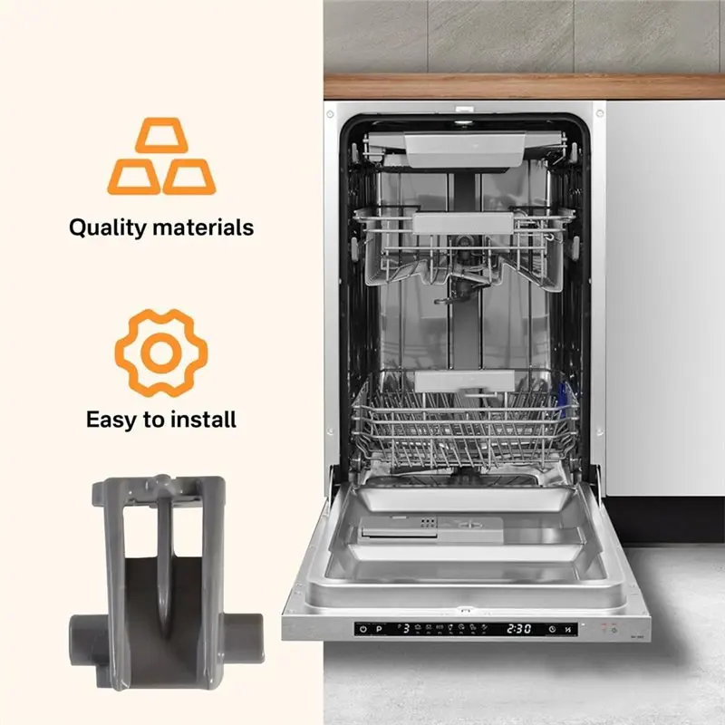 【NEW A39M】 For Dishwasher Replacement Parts- Dishwasher Lower Rack Holders Tine Row Clips Fixing Clips 1PCS MEG64438801 00611 2