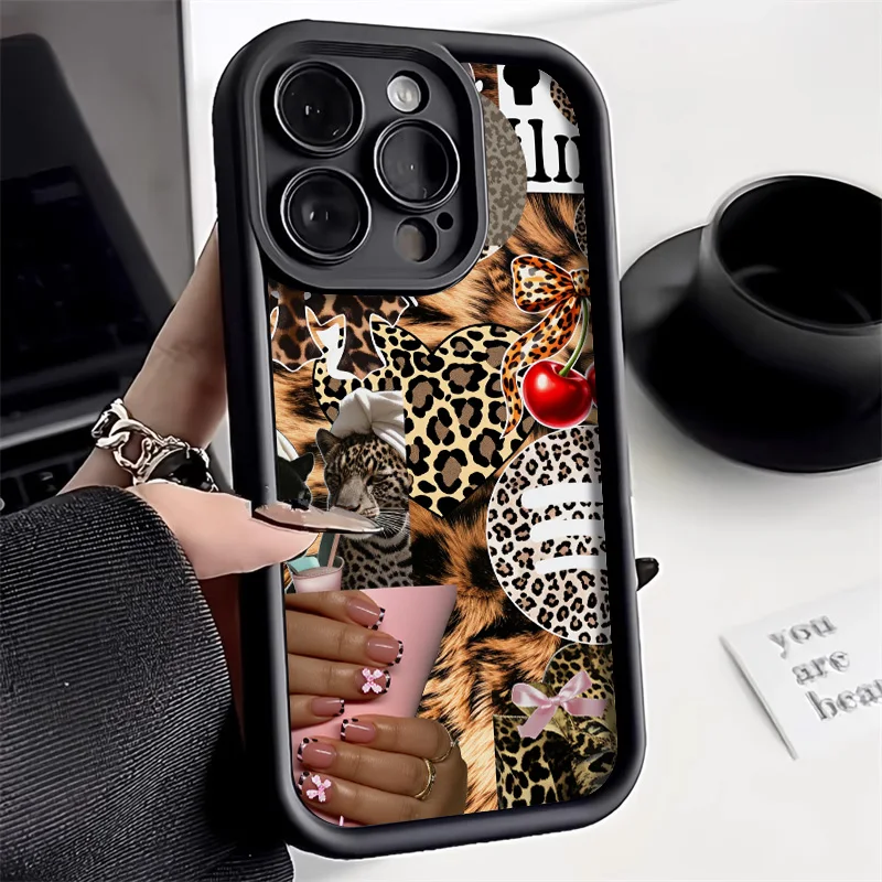 Adorable Floral and Cartoon Frog Strawberry Phone Case Cover