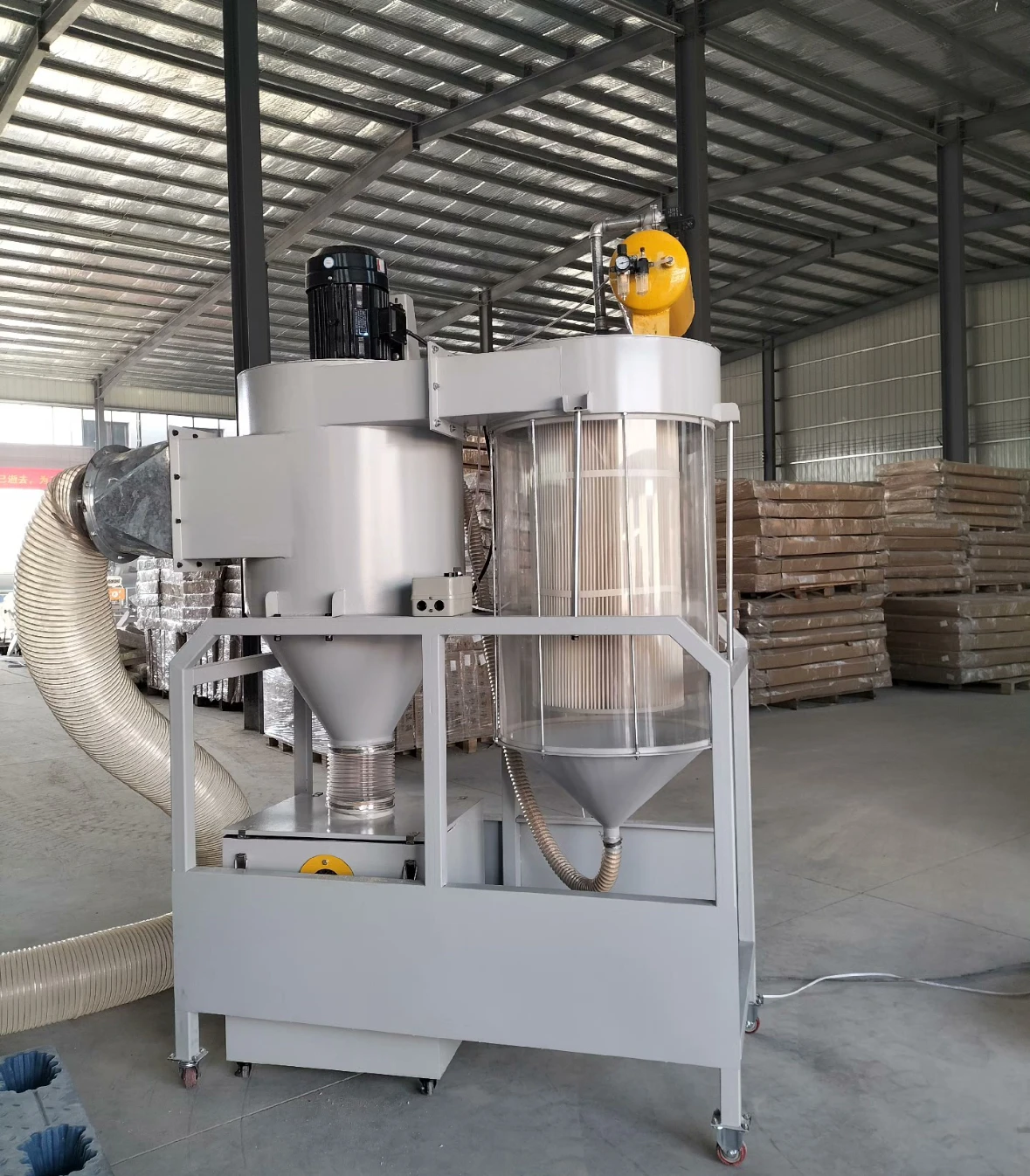 FS9005 10HP 7.5KW high powerful Portable 10000CFM Cyclone Dust Collector 220V/380V Dust Collection System 3-Micron Canister Kit - Image 3