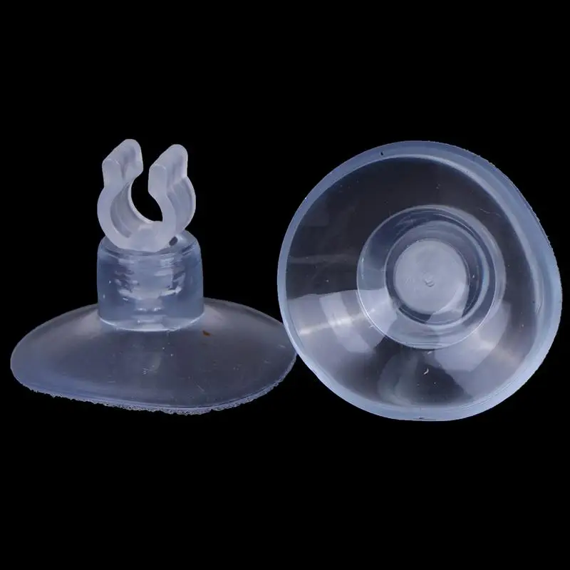 Aquarium Sucker Suction Cup 4mm Air Line Pipe Tube Wire Holder Glass Surface Fish Supples 10pcs 20pcs aquarium suction cup aquarium clip holders aquarium hose holder rubber suction cup holders aquarium clip holder