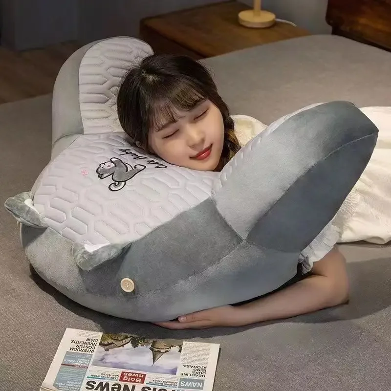 Bedhead Cushion Waist Cushion Soft Bag with Large Backrest for Bed Waist Protection Seasonal Availability of Pillows 4