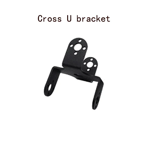Advanced Black Robotic Arm Accessory with U Beam Servo Bracket