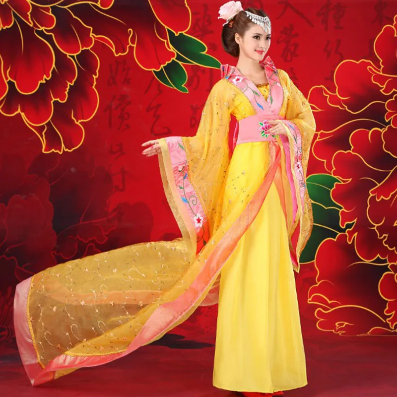 Chinese Women Princess Costume Female Fairy Cosplay Costume Clothing Girl Trailing Hanfu Dress Chinese Traditional 89